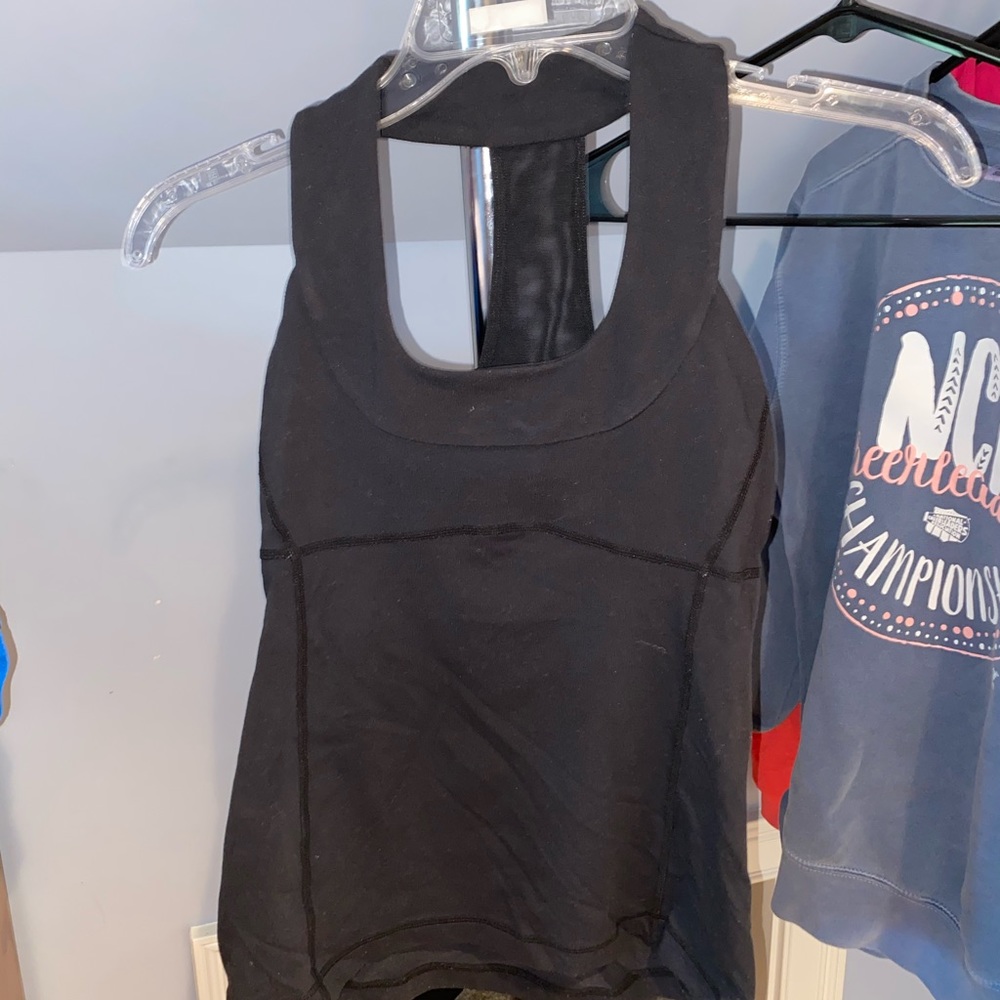 Black Halter lululemon tank